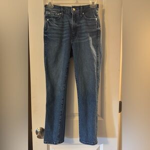 GAP High Rise Vintage Slim Jeans Size 25